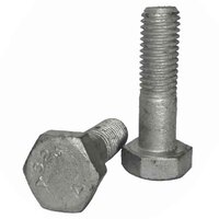 3/4"-10 X 2-1/2" F3125 Gr. A325 Heavy Hex Structural Bolt, Type 1, HDG, USA/Canada